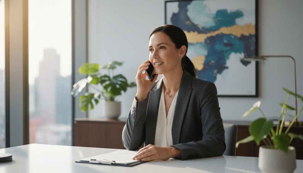 Legal professional contacting Complete Legal for DWQ services